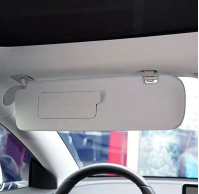Original Car Sun Visor For Tesla Model 3 2017 2018 2019 2020 Vanity Mirror Sun Visor Replaces Accessories 1088738-21-I 1088740