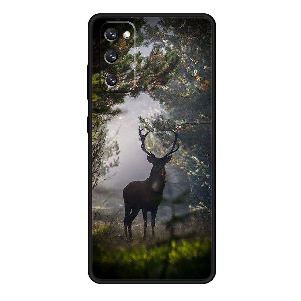 Чехол Камуфляж Охота на Оленей Для Samsung S20 FE 2022 S8 S10e S10 S22 Ultra 5G S7 S21 Plus S9 Funda
