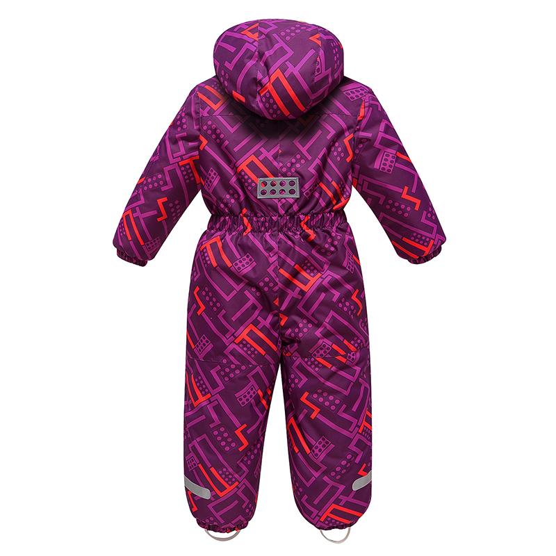 Зимний комбинезон для девочек VALIANLY, детский лыжный костюм, цельный детский зимний комбинезон, водонепроницаемые ветрозащитные лыжные комплекты