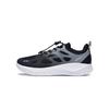 Li Ning Kids Wander Shock Absorption Rebound Low Top Running Shoes Kids Running Shoes Black Gray YKFT052-1