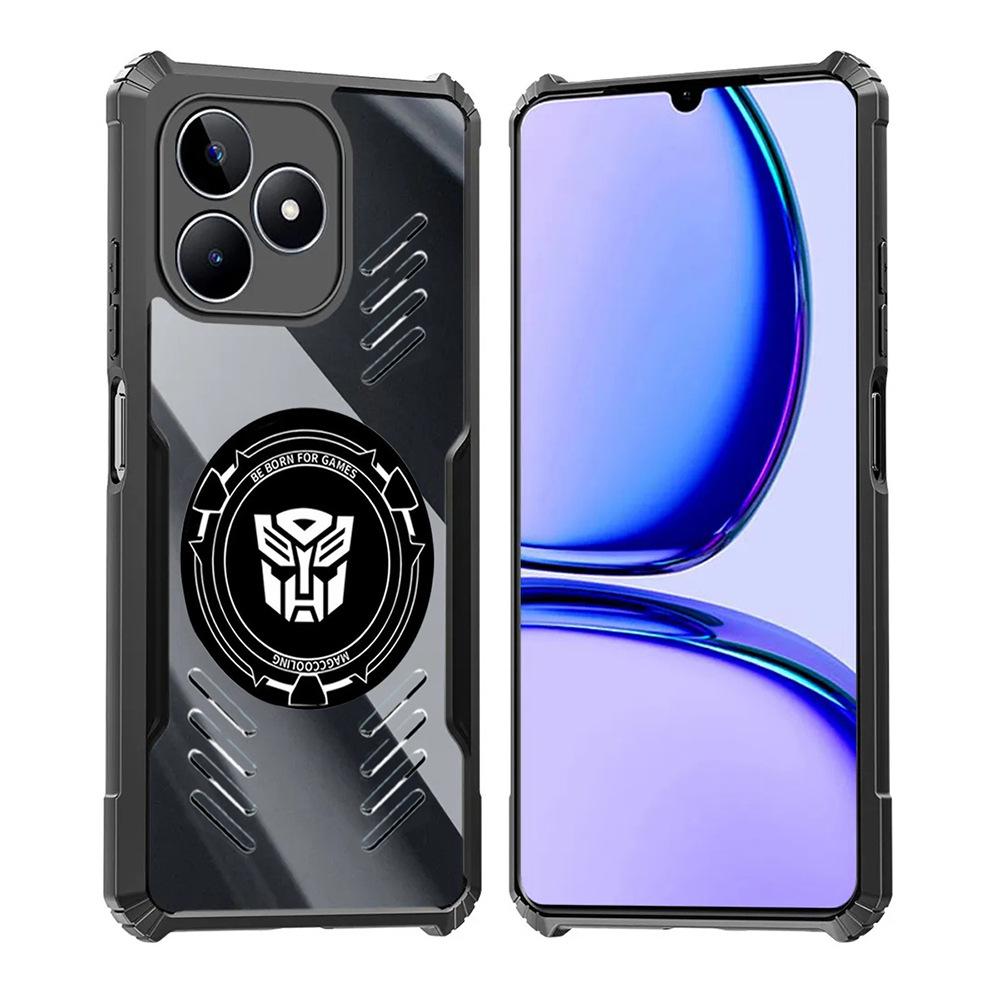Магнитный чехол для мобильного телефона Realme Narzo 80 Pro Lite 80X, прозрачный акриловый защитный чехол