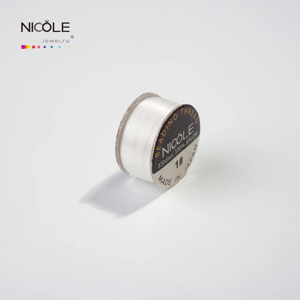 Миюки 100% нейлон 330 DTEX нитки для бисера DIY японские нитки для бисероплетения аксессуары для браслетов 46 м/рулон
