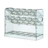 Large Capacity Egg Holder For Refrigerator Door,Egg Dispenser For Refrigerator,3 Layer Egg Storage Container For Refrigerator