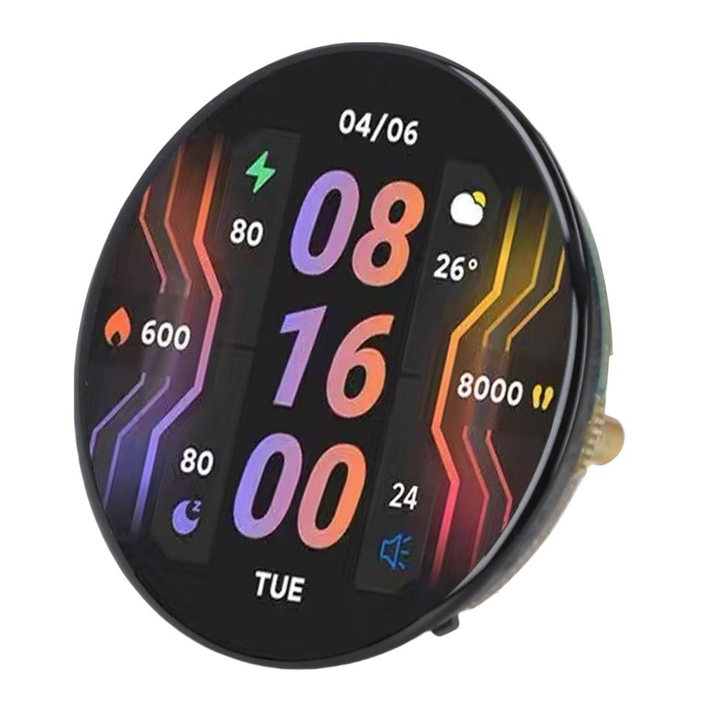 Development Board Fit for ESP32-S3R8 Xtensa 32 Bit LX7 Processor 1.46 Inch Round Touch Display LCD