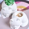 Животное Кошка Подсвечник Силиконовая форма Сделай сам Домашние Настольные Украшения Подсвечник Литьевые формы Гипс Смола Поделки Инструмент для Изготовления