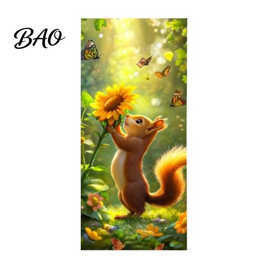 Waterproof Garbage Container Graphics Cartoon Animal Trash Can Sticker, Colorful Self-Adhesive PVC Decal, Cute Creative Makeover Stickers Cat