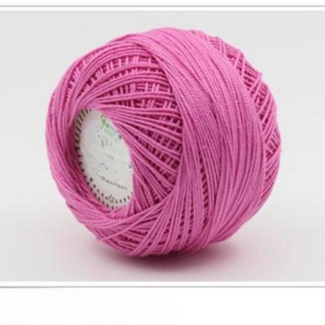 2 шт. пряжи из мерсеризованного хлопка для кружева 50 г/шт. - мягкая и универсальная для вязания крючком и спицами шарфов, шалей, шапок и кукол