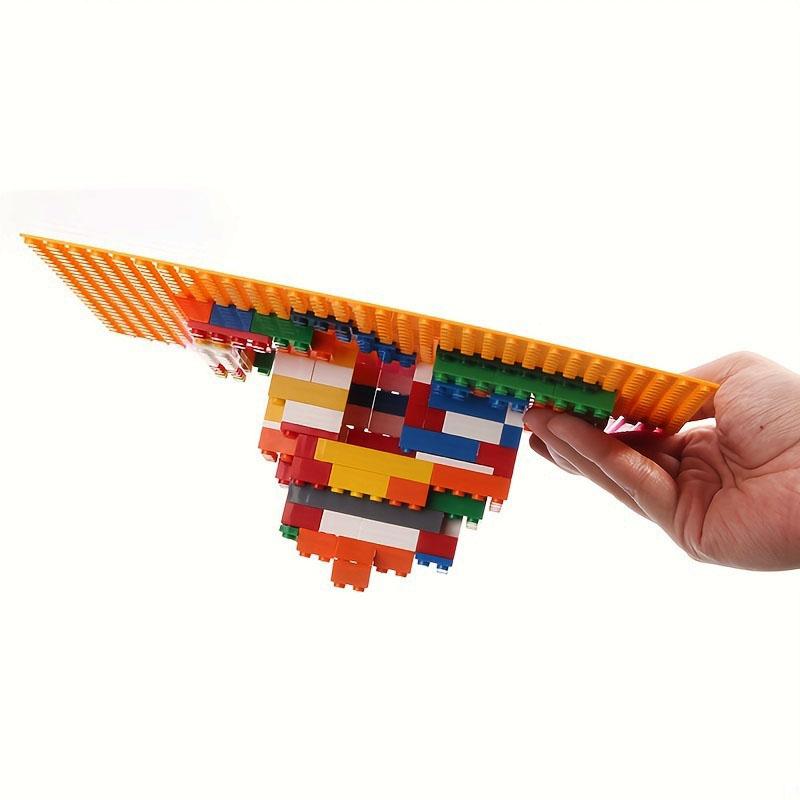 1 шт. 50x50 отверстий(40см x 40см Базовая пластина для блоков, совместимая с основными брендами, Игровой набор для детского творчества, Аксессуары для базовых пластин