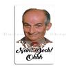 Винтажная Суп из Капусты The Cabbage Soup 1981 Луи Де Фюнес Комедийный Фильм Металлическая Табличка Постер Гараж Индивидуальный Жестяной Знак Постер