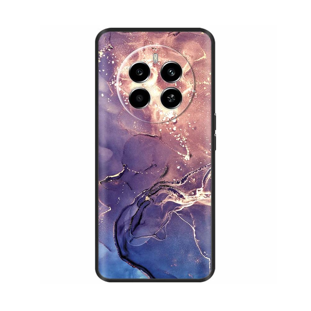 Крашеный чехол для Realme Narzo 70 Мягкий силиконовый задний чехол для Realme Narzo 70 Pro 70x Модные роскошные чехлы с принтом Coque Fundas