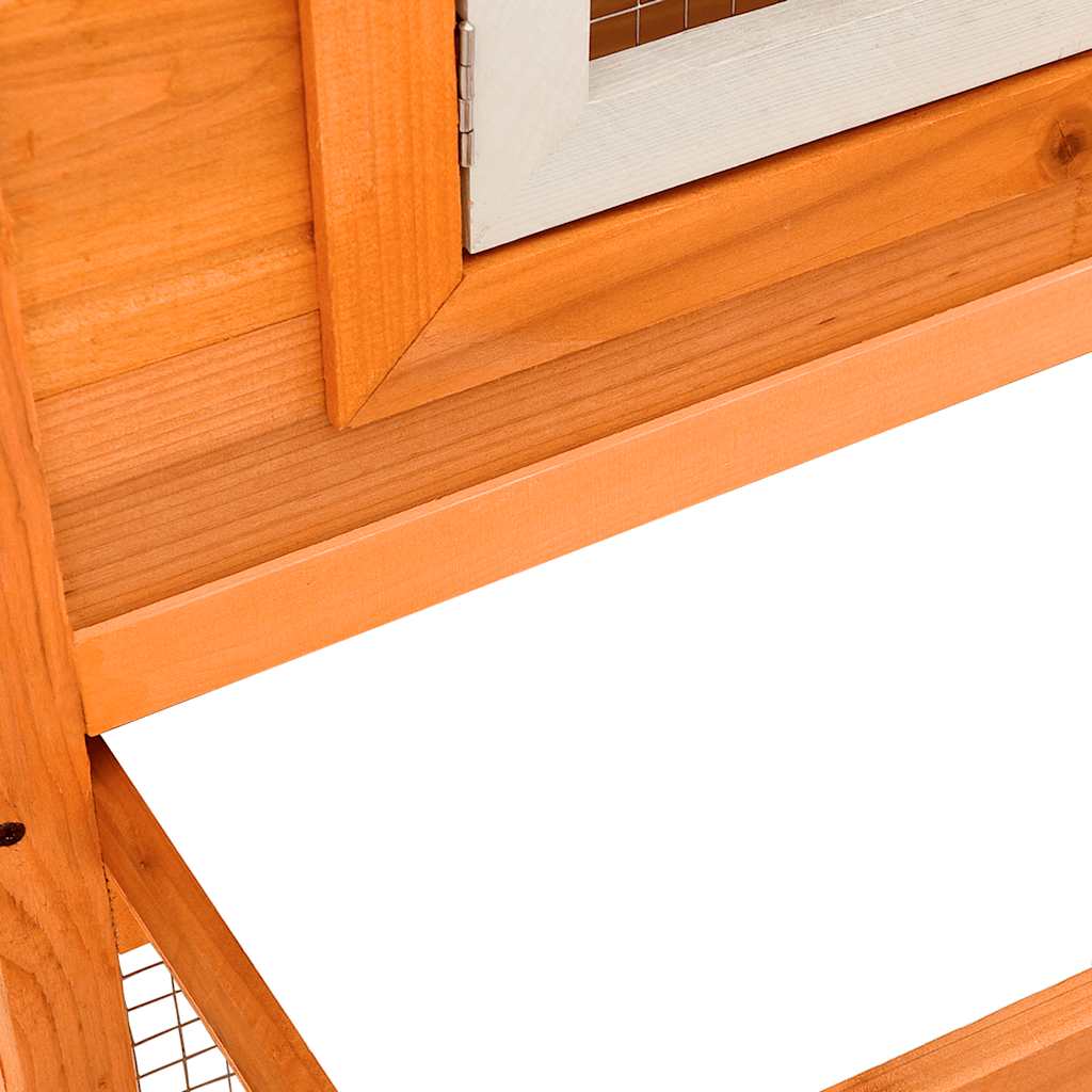 Large Rabbit Hutch Small Animal Cage Duplex House