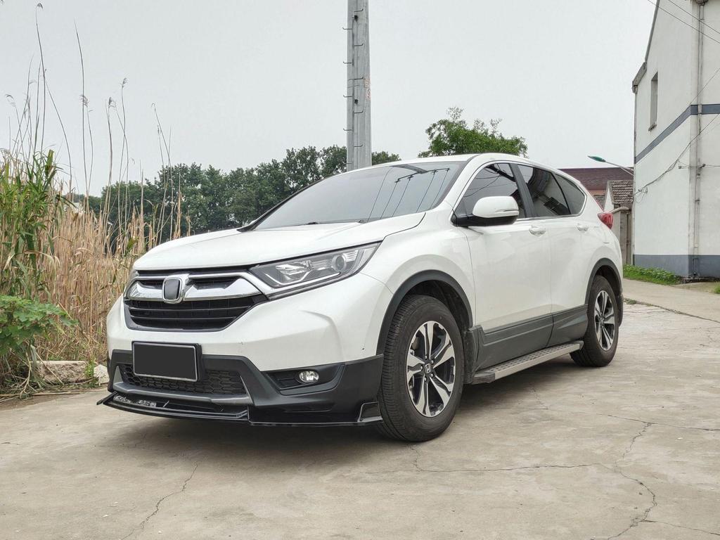 Модифицированный передний бампер-губа для Honda CRV Haoying 2017-20: Защитная решетка бампера, Задние накладки-жалюзи на спойлер.