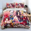 Аниме High School Dxd Сексуальный Набор Постельного Белья Риас Спальня Мягкие Современные Покрывала Удобное Пододеяльник Чехол для Одеяла и Наволочка