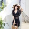 Swimsuit Women's 1011 New Conservative Split Sexy Bikini Small Breasts Gather Vacation Hot Spring Three-piece Swimsuit