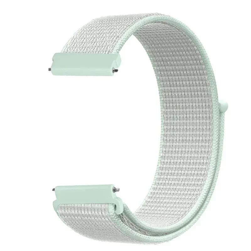 20mm 22mm Nylon Loop For Garmin Venu 3 2/SQ SQ2/Vivoactive 6 5 4 3 Watchband For Garmin Forerunner 745 965 255 245 645 55 158