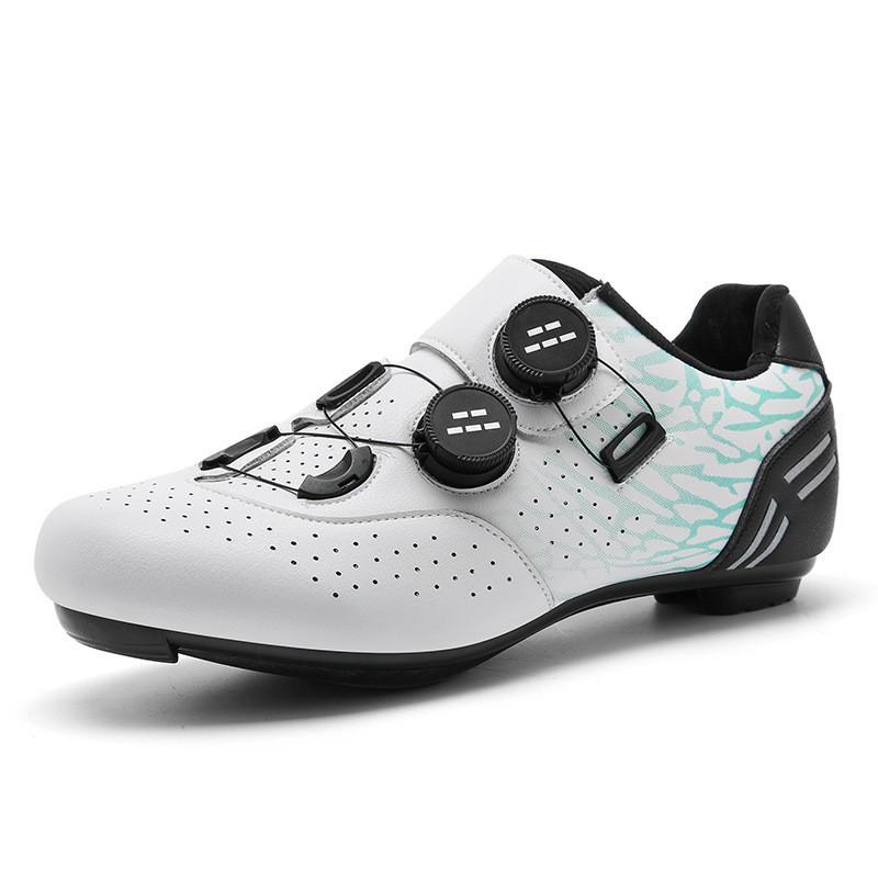 Unisex Cycling Shoes Road Mountain Bikes Lightweight Stiff Sole Clipless Compatible