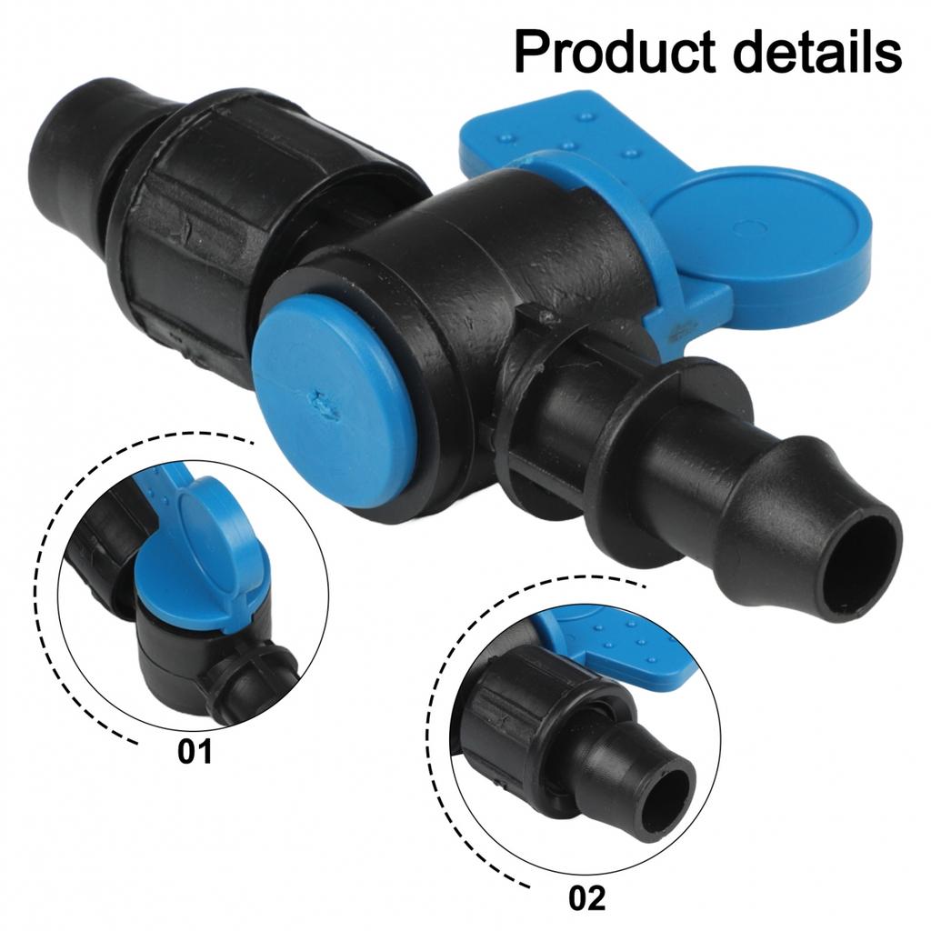 16mm Pipe Connectors Ball Valve Irrigation Connector