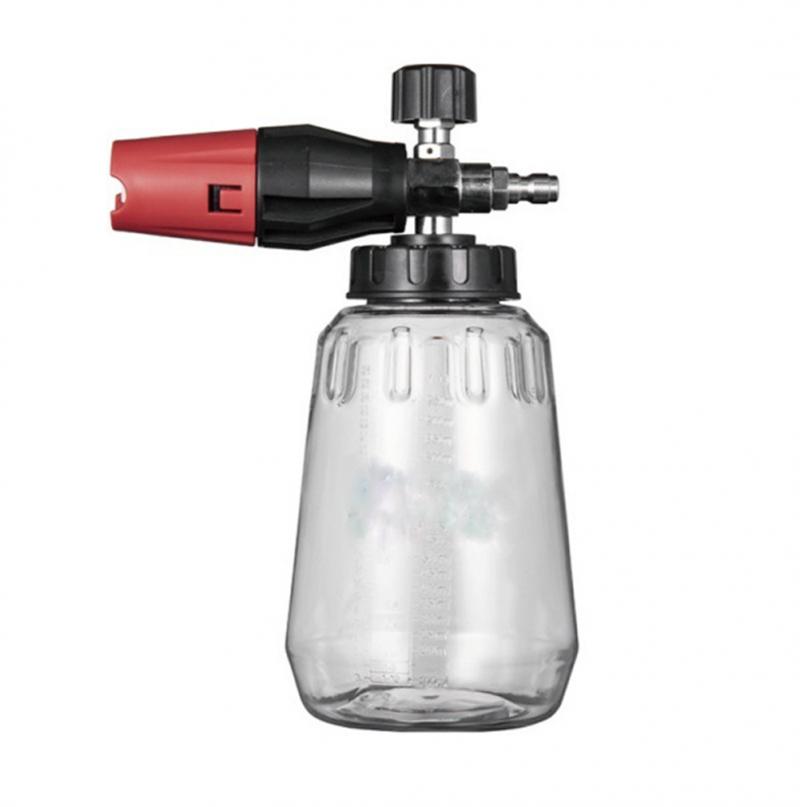 1л автомобильный пеногенератор 1/4 быстроразъемный веерообразный пистолет для мойки автомобиля под высоким давлением лейка инструмент для чистки автомобиля