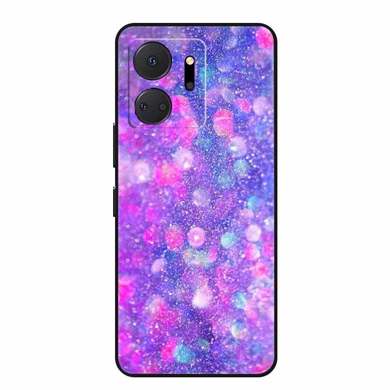 Чехол для телефона Honor X7a Задняя крышка Чехол X 7 a Coque Ударопрочный Черный Силикон Мягкий Funda Для Honor Play 7T 7 T Чехол Play7T Capa