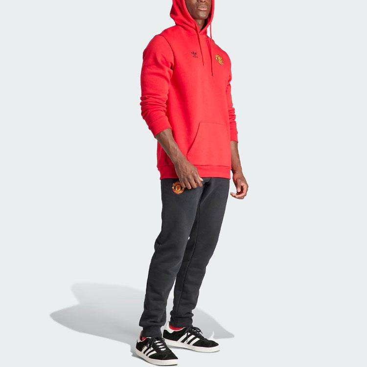 adidas Худи Manchester United Trefoil Красное Мужское Худи IK8706