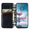 For Motorola Edge 40 Neo 5G PU Leather Case Rhombus Imprint Wallet Stand Phone Cover