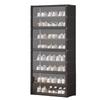 9-Tier 18 Pair Narrow Shoes Shelf Cabinet Holds 18 Pairs Shoe Shelf Sneaker Rack Organizer Shoe Stand Holder for Closet Entryway