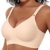 Plus Size Seamless Wire-Free Bra Vest – Anti-Sagging, Smooth European-American Style