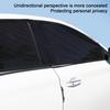 Car Sun Shade UV Privacy Protection Car Window Elastic Screens Sunshade for Car Camping Heat Resistant Anti-Aging Barrier