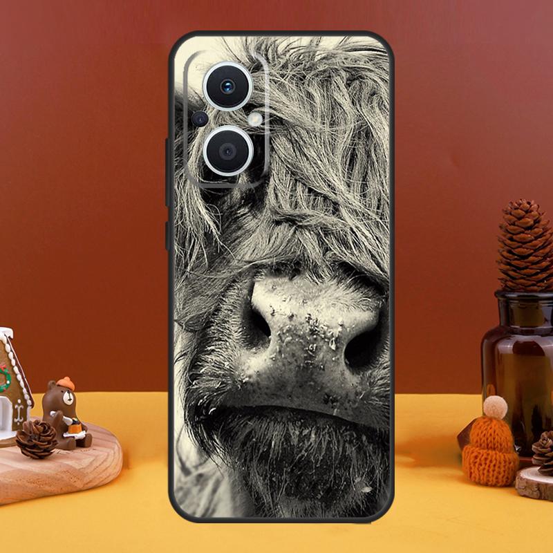 Чехол Highland Cows для OPPO Reno 5 Lite 4 6 7 8 10 Pro 11 F 4Z 5Z 8T OPPO Find X2 X3 Lite X5 X6 Pro