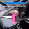 Противоскользящий ТПУ Резиновый Автомобильный Скребок для Пленки - Мягкий Треугольный Оконный Скребок с Оксфордской Ручкой