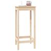 Vidaxl Stolik Barowy, 50X50X110 Cm, Lite Drewno Sosnowe