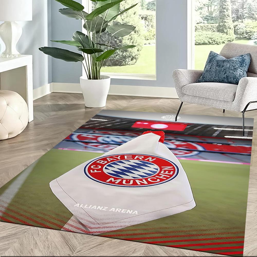 Fc Bayern Munich Area Rug Design For Bedrooms Hallway Decorate Room Entryway Antislip Rug Office Home Decor Gift For Festivals