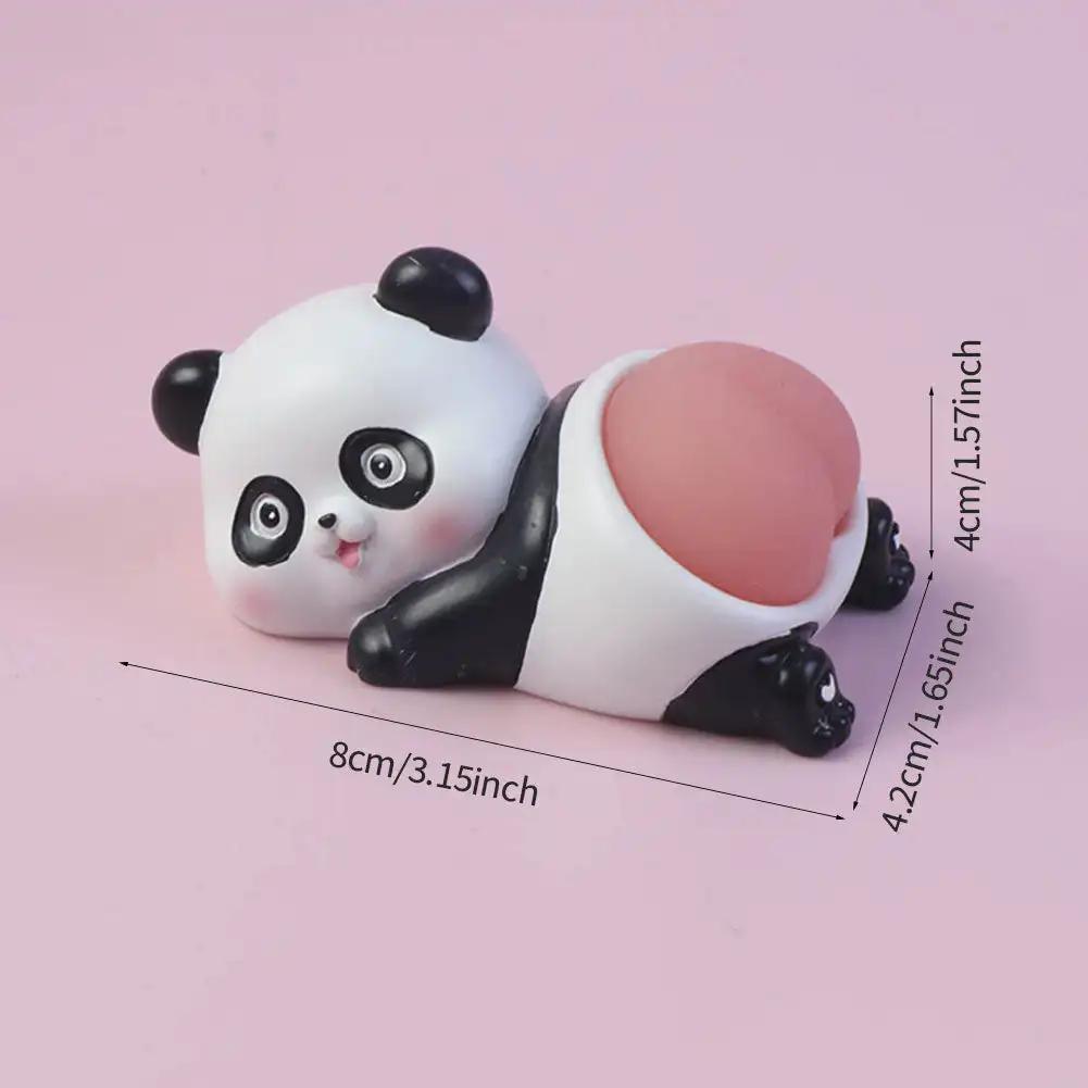 Симпатичные украшения для автомобиля, 3D-игрушки для приборной панели, куклы, игрушки, панда, кошка, кролик, свинья, украшения, подарки, аксессуары для салона автомобиля