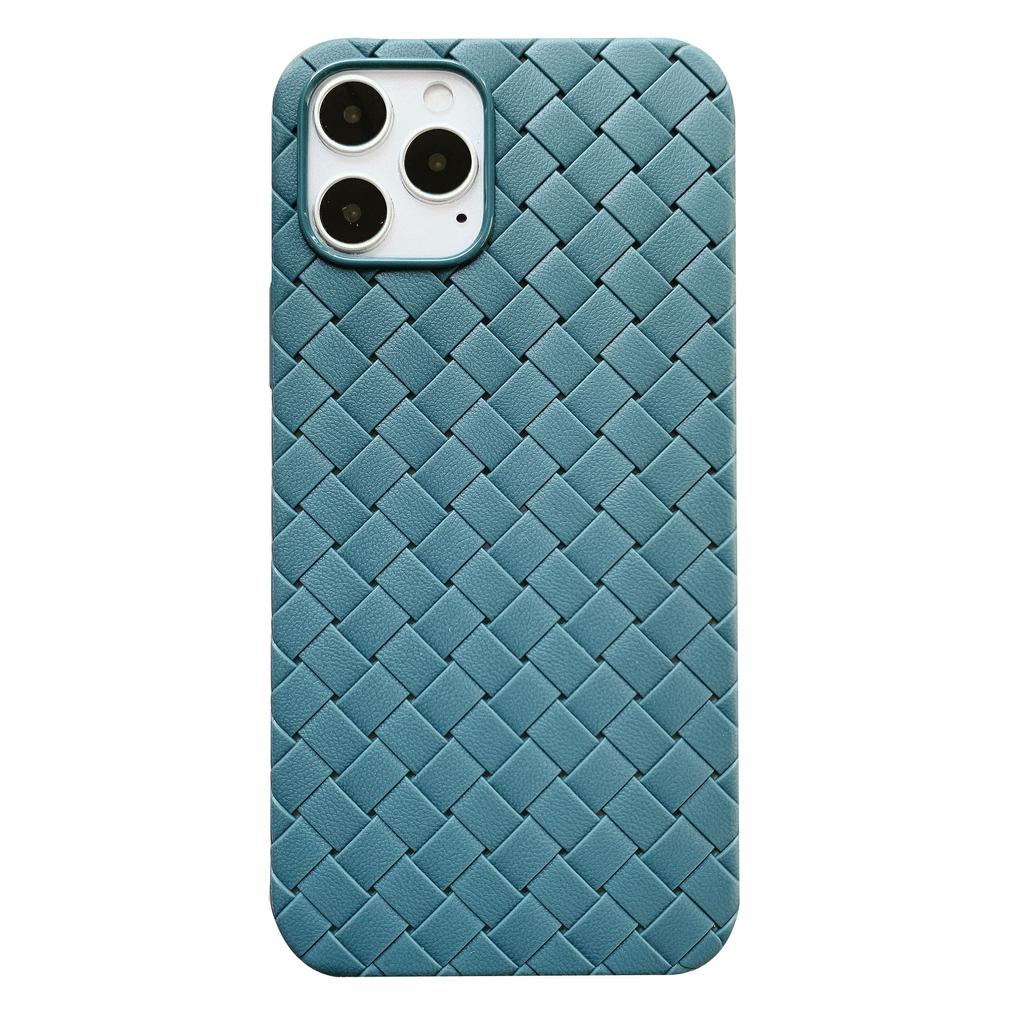 Дышащий сетчатый мягкий чехол для iPhone 15 14 13 11 Pro Max 12 XS 6 6S 7 8 Plus X XR кожаное плетение сетчатый чехол силиконовый Funda