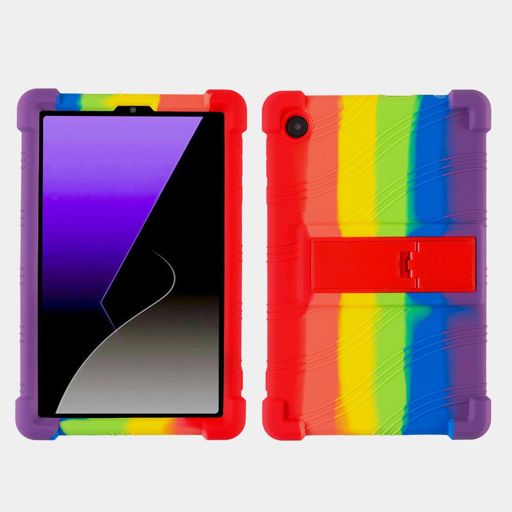 Shockproof TPU Case for Samsung Galaxy Tab A11 8.7 SM-X135G, Flexible Bumper with Kickstand, Multiple Colors