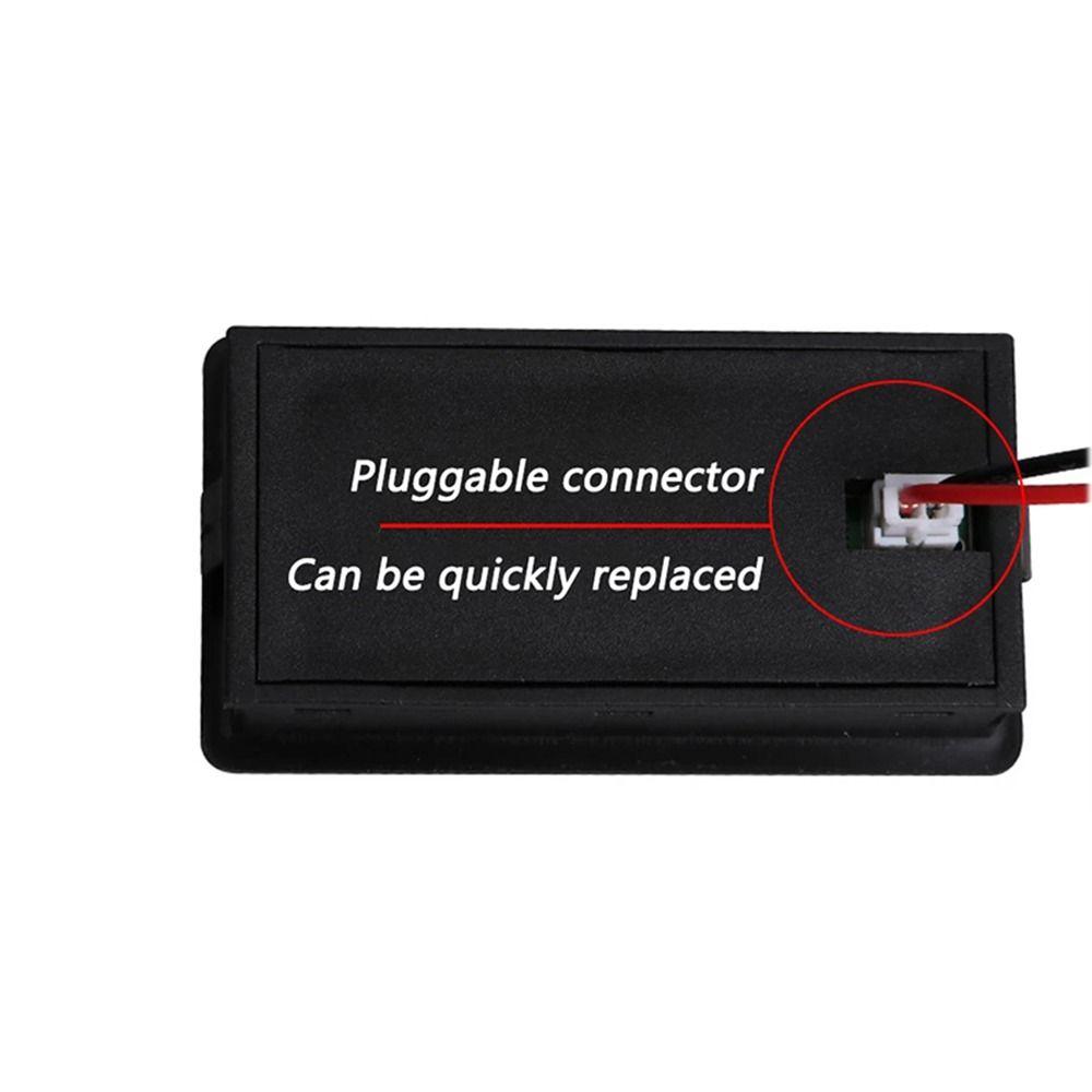 For Car Motorcycle Voltmeter Gauge Battery Tester DC Battery Voltmeter Battery Capacity Indicator