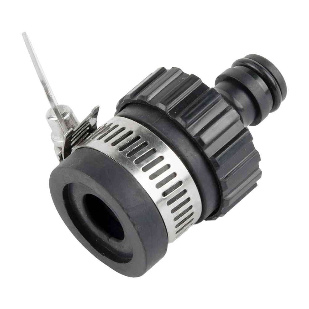 Garden Tool Tap Connector Car Washing For Connecting Hose For Gardening For Taps Between 18-24mm Stainless Steel Clip