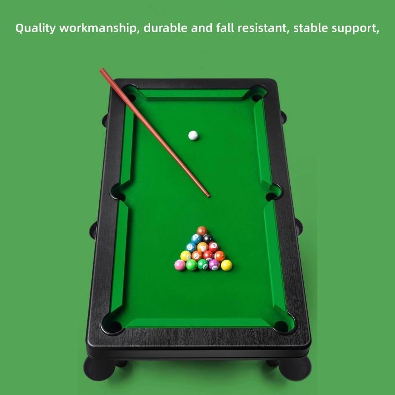 1 Мини-бильярдный набор для детей, домашний бильярдный стол для мальчиков, развивающая игрушка, игра в снукер
