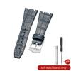 Для часов AP Audemars Piguet серии Royal Oak Ремешок для часов Мужской AP15400 26320 Натуральная Коровья Кожа Ремешок для Часов Пряжка из Нержавеющей Стали 26 мм