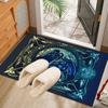 Alien Ornate Frame Rug Office Carpet Non-Slip Mat, Chair Rug Floor Covering for Gaming, Bedroom, Living Room , Home Decor Christmas Gift