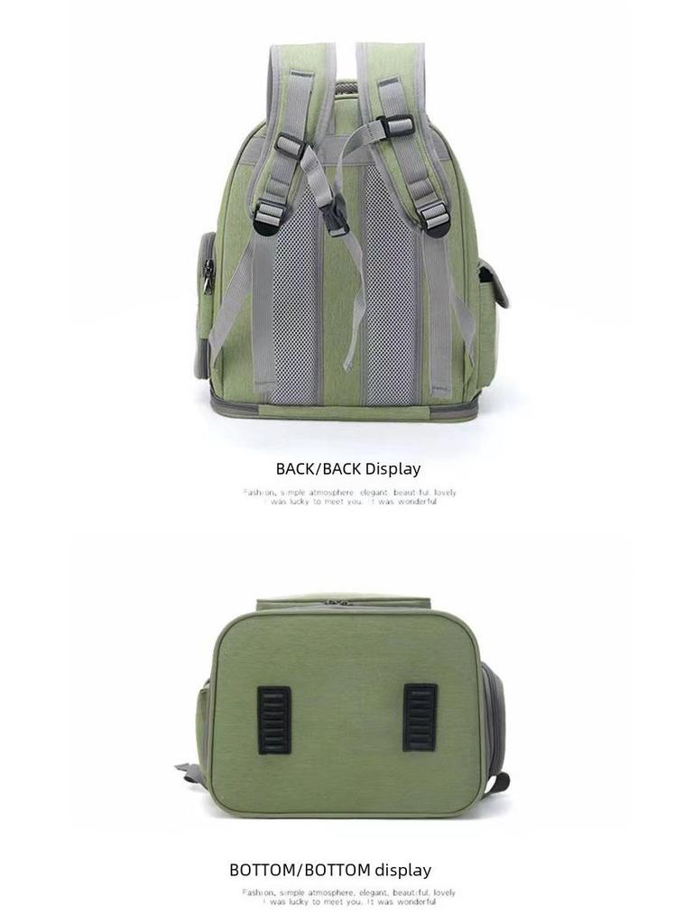 Портативный прозрачный рюкзак-капсула для кошек и мелких домашних животных