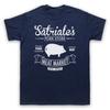 THE SOPRANOS SATRIALE'S PORK STORE HBO Casual Pure Cotton Round-neck T-shirt