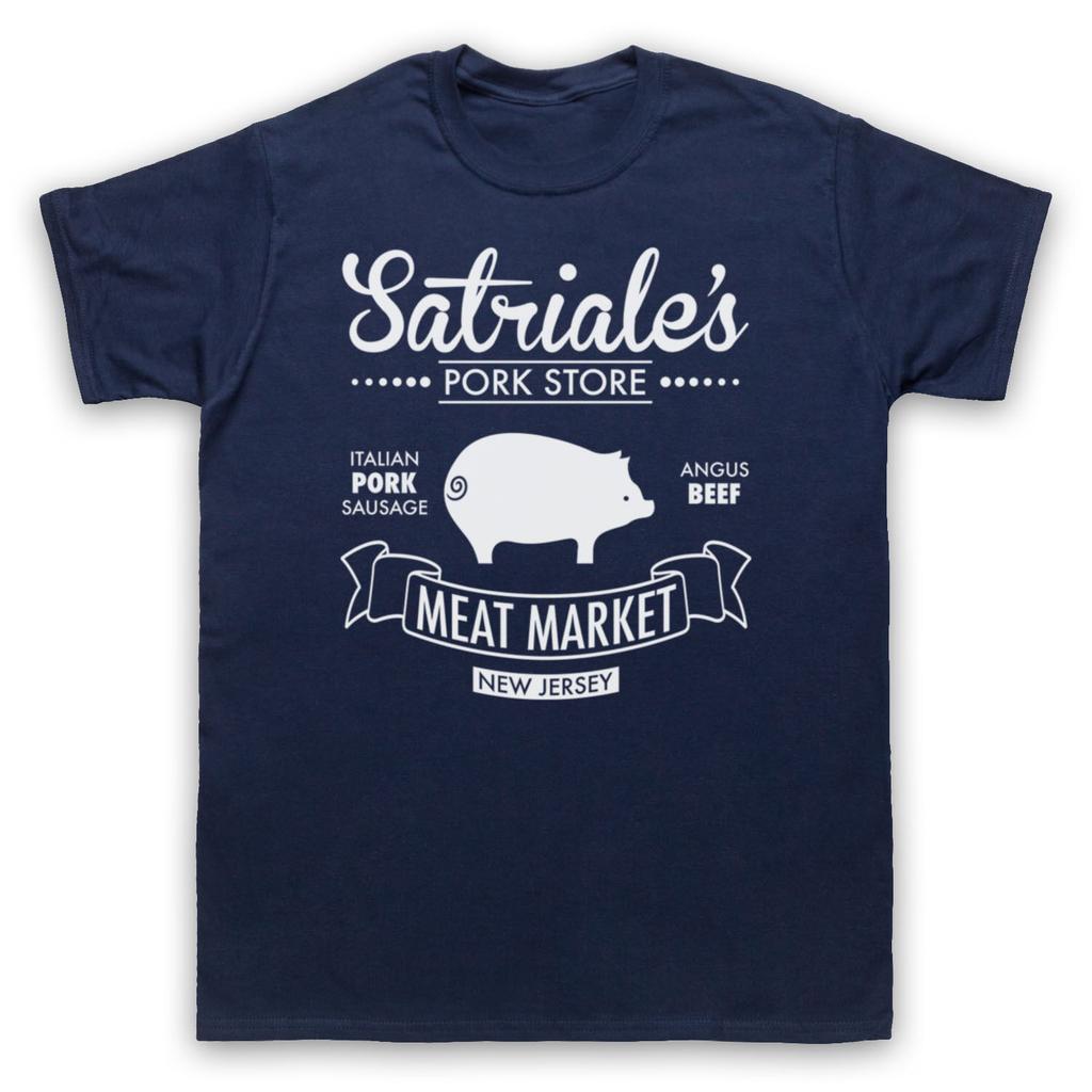 THE SOPRANOS SATRIALE'S PORK STORE HBO Casual Pure Cotton Round-neck T-shirt
