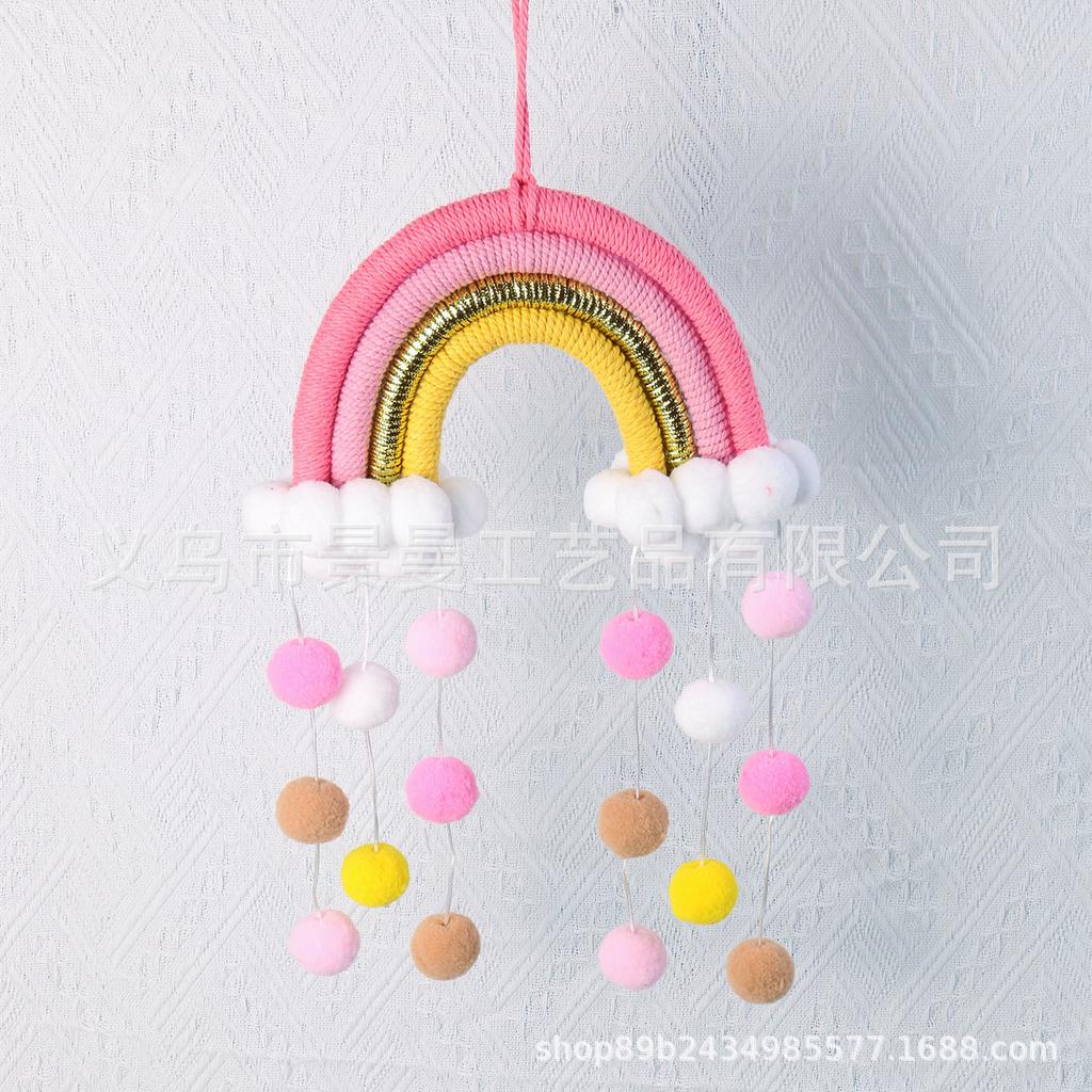 Home Pendant Cotton Rope Weaving Children's Room Decoration Wall Hanging Home Decoration