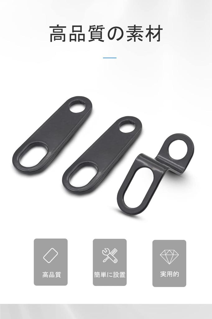 YFFSFDC Прямая черная база для крепления указателя поворота для задних креплений указателей поворота передний поворот