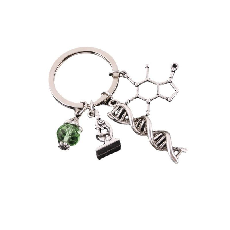 Доктор Брелок Микроскопы ДНК Брелки Наука Мода Анатомия Биология Биология Брелок Аксессуары