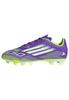 Soccer Cleats Junior F50 Club FXG Boys Girls Purple Lemon Cm [Adidas] 17-24.5cm Rush/Footwear White/Lucid (JI0030) 21.5