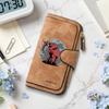 Vintage Mammoth Pattern Multi Card Slots Long Wallet Fashionable Portable Casual Purse for Daily Use