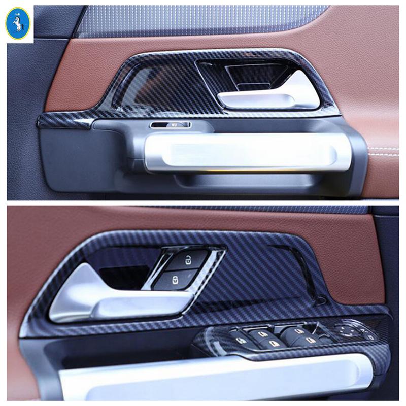 ABS Auto Door Handle Bowl / Armrest Window Glass Lift Button Switch Panel Cover Trim For Mercedes-Benz GLA 220 H247 - 2024