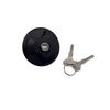 Car Locking Fuel Tank Cap with 2 Keys Fuel Petrol Cap OEM 1740017 46746613 For Fiat 500/500C 2007-2016 Auto Parts